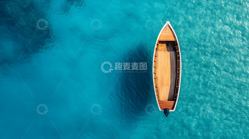 高清大图下载【趣麦麦图】大海上的小船3