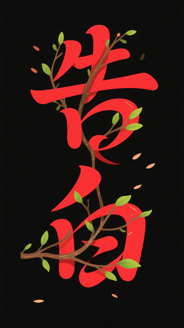 告白 字体设计