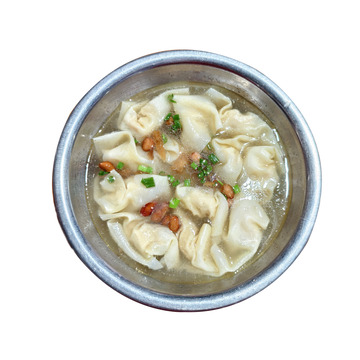 美味汤馄饨特写免抠图