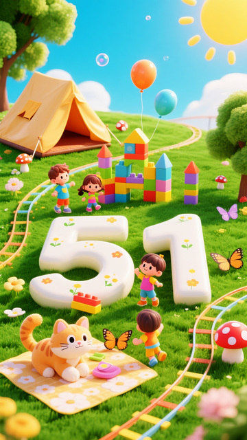 51劳动节五一海报背景6