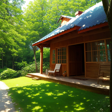 森林氧吧度假小屋