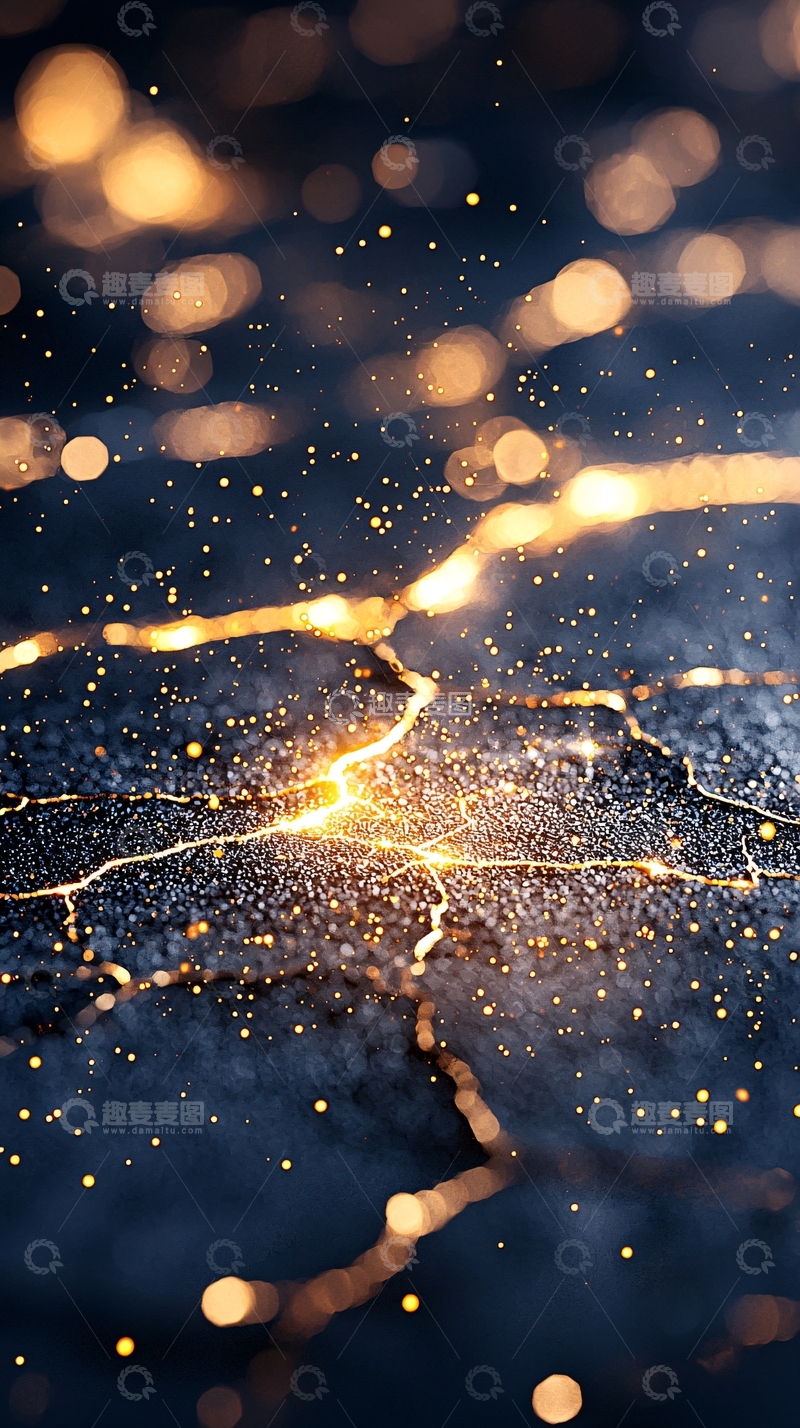 高清大图下载【趣麦麦图】夜空中闪烁的光点