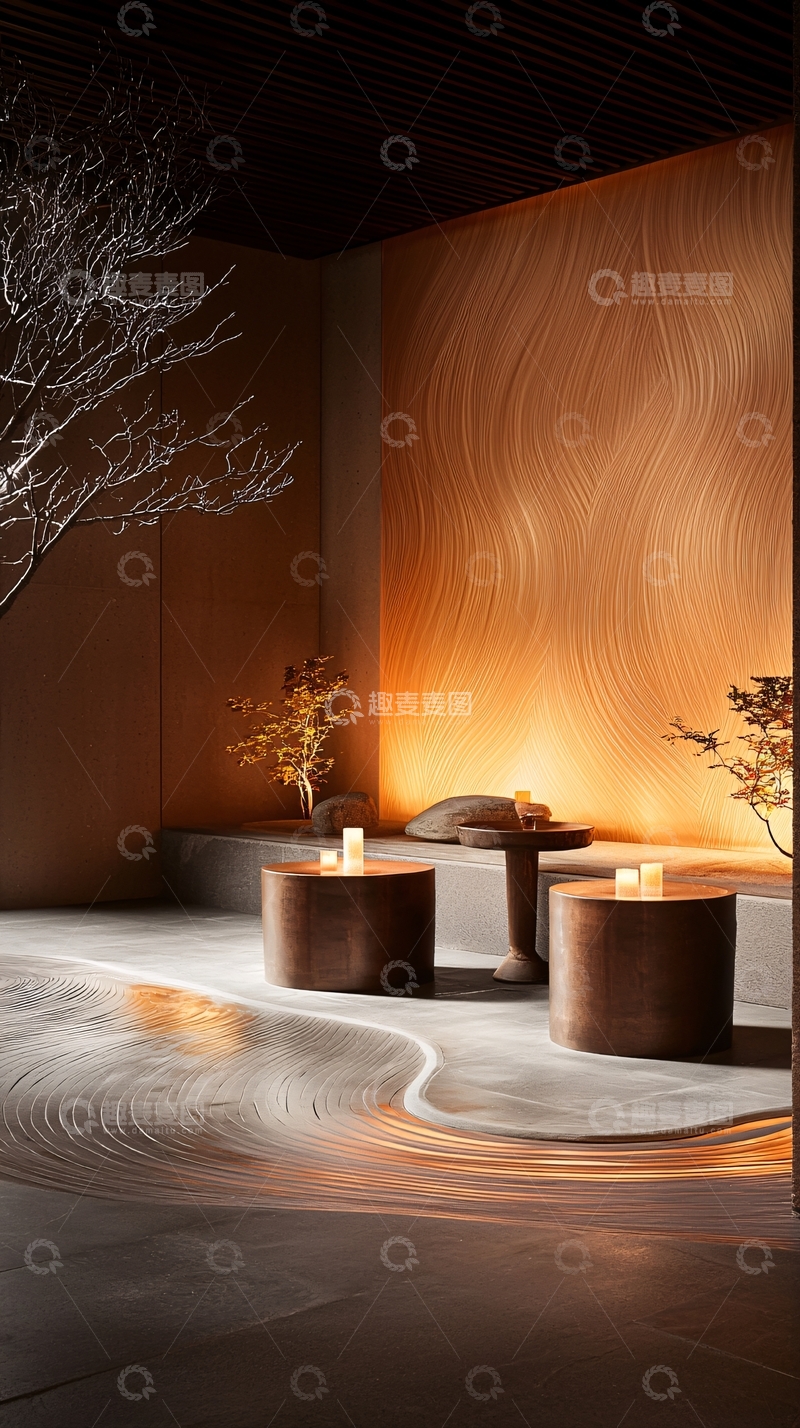 高清大图下载【趣麦麦图】禅意室内设计灵感