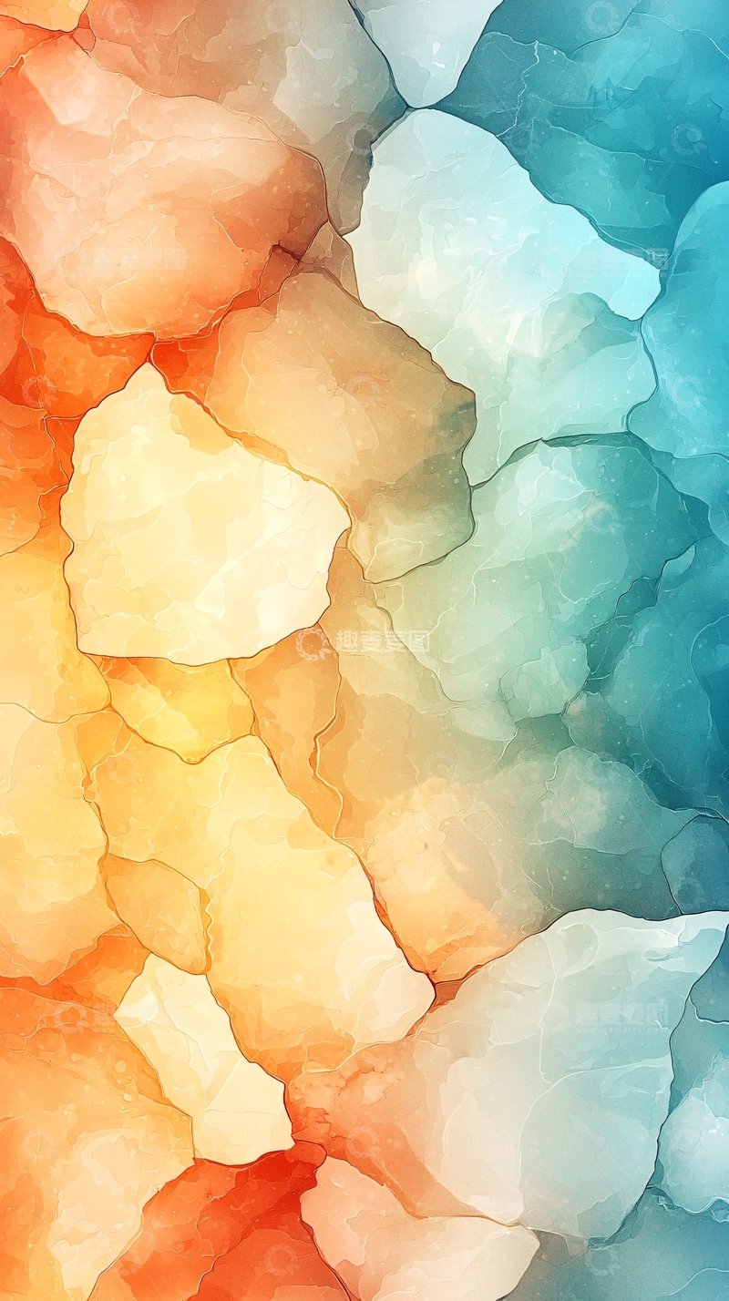 高清大图下载【趣麦麦图】抽象色彩渐变纹理背景