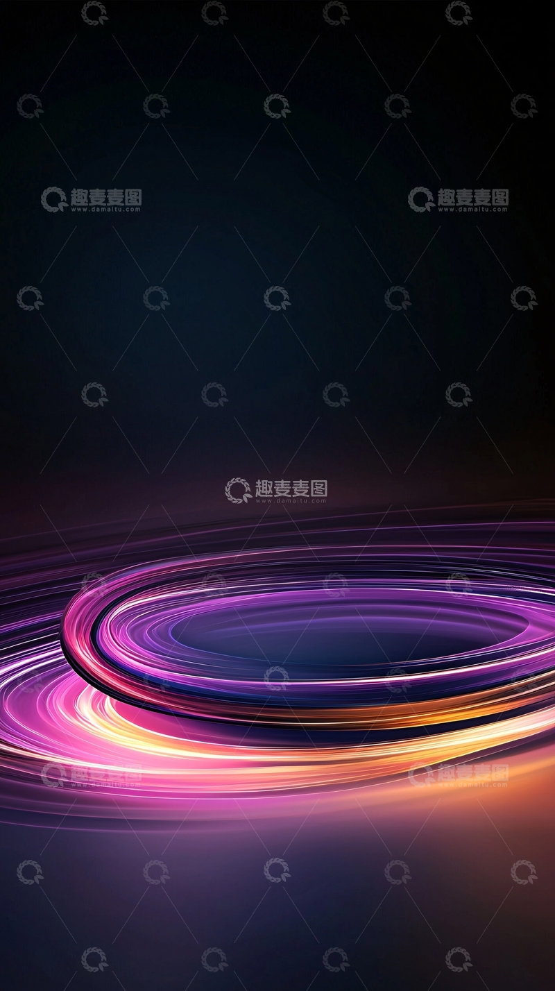 高清大图下载【趣麦麦图】动感光圈动态壁纸