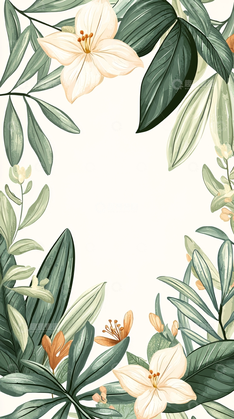 高清大图下载【趣麦麦图】清新自然花卉背景图