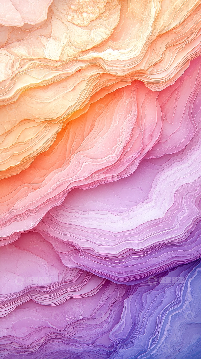 高清大图下载【趣麦麦图】抽象色彩渐变纹理背景