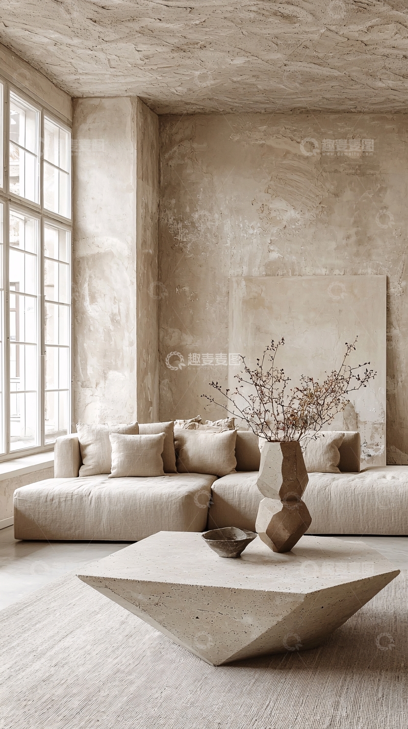 高清大图下载【趣麦麦图】简约现代客厅设计灵感