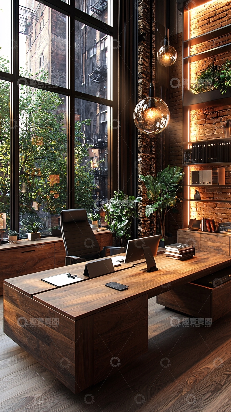 高清大图下载【趣麦麦图】现代简约办公室设计