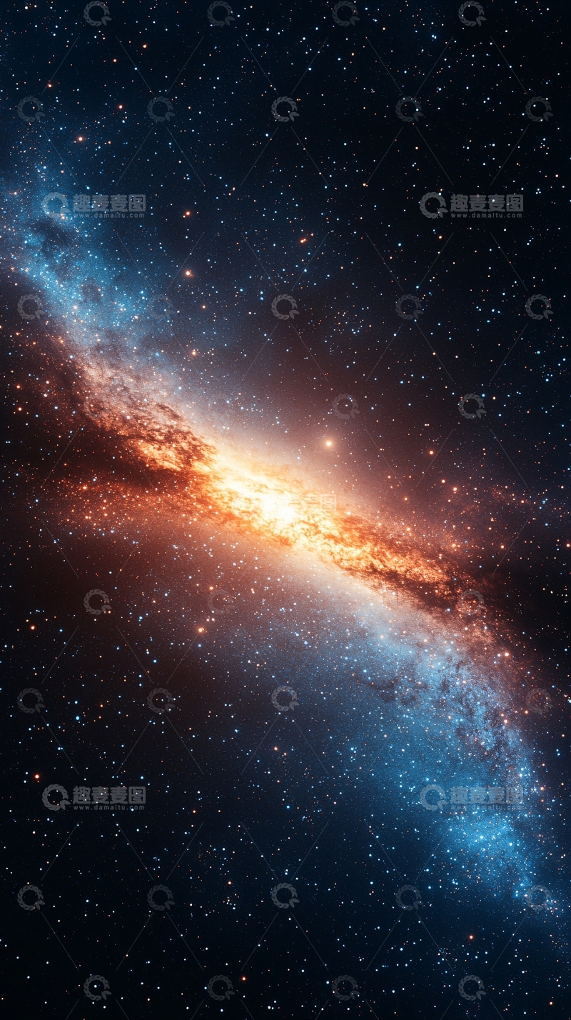 高清大图下载【趣麦麦图】星河璀璨夜空之美