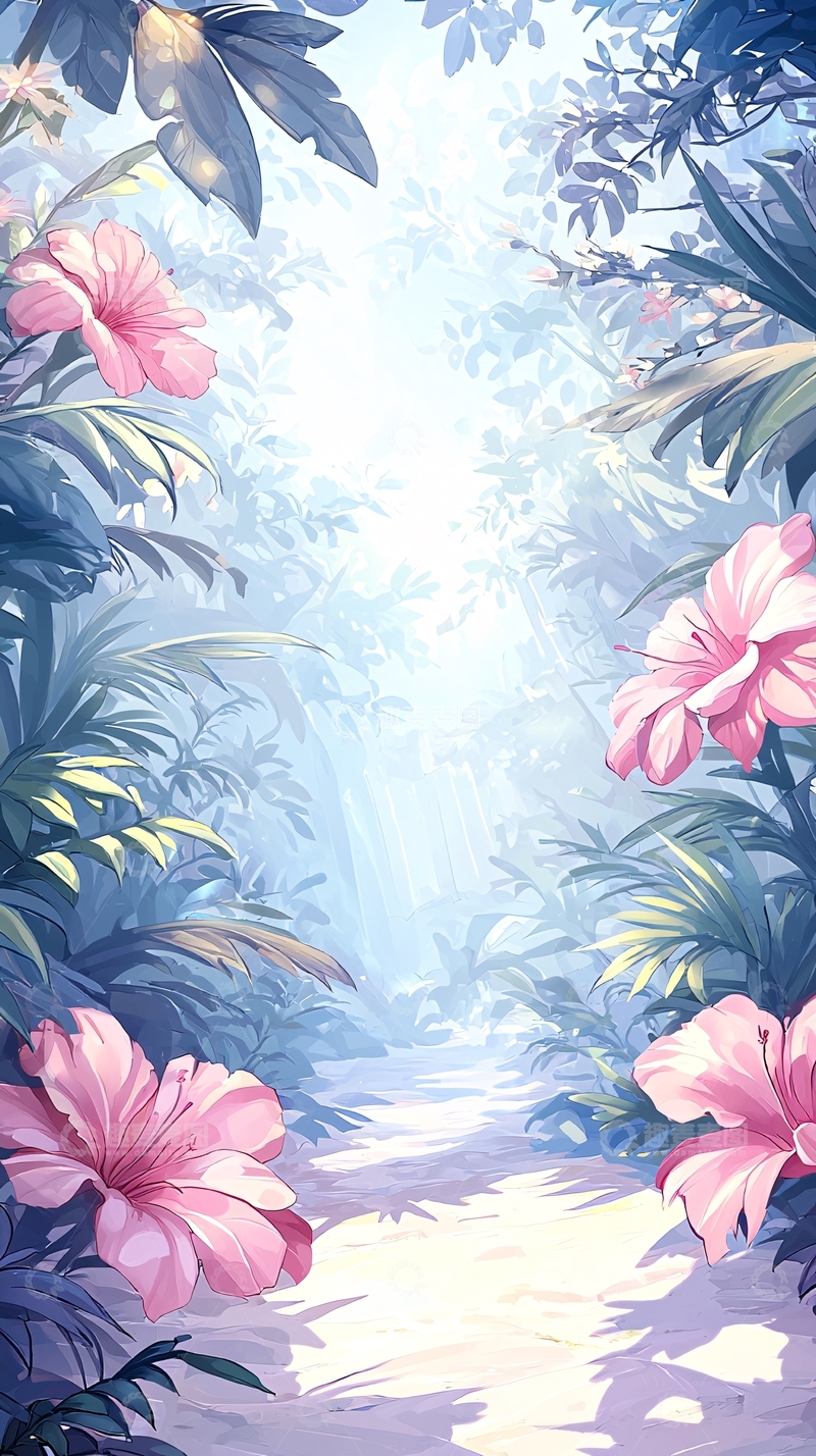 高清大图下载【趣麦麦图】梦幻森林小径