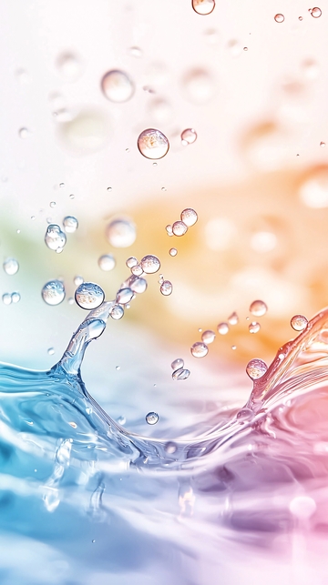 水花飞溅动态壁纸