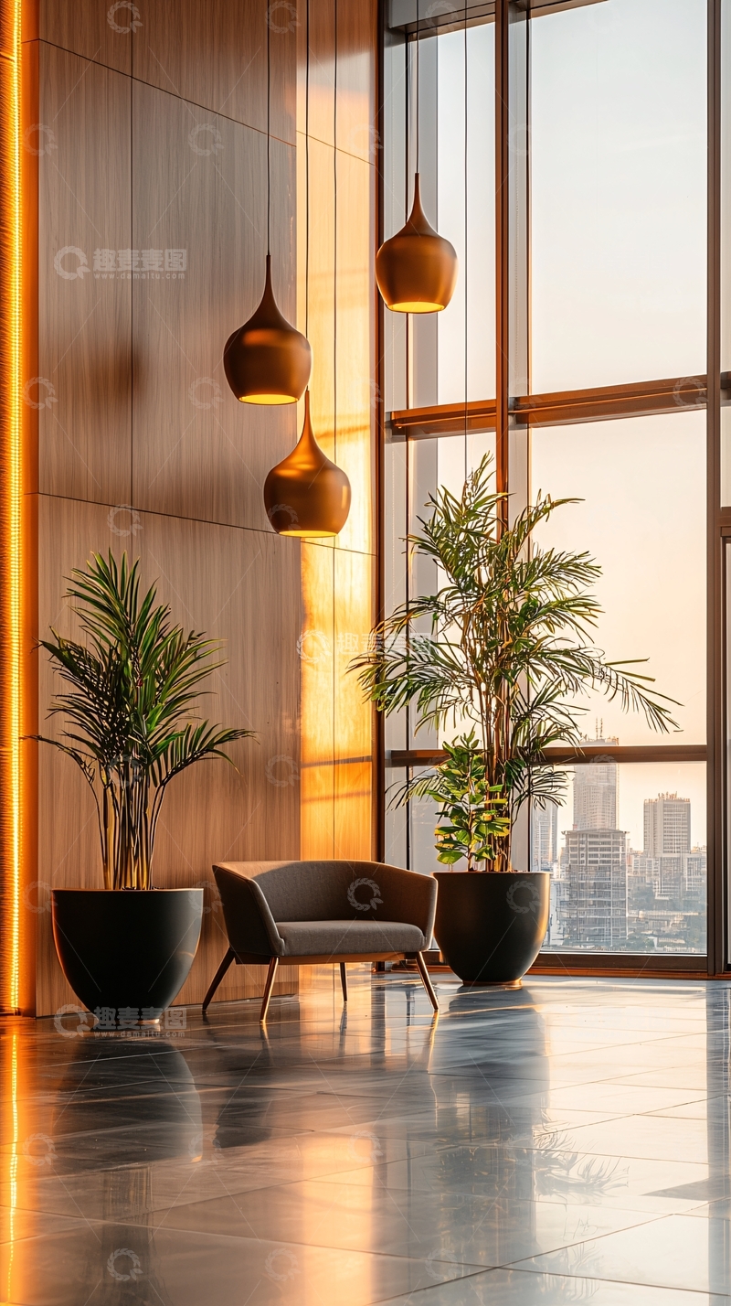 高清大图下载【趣麦麦图】现代简约客厅设计