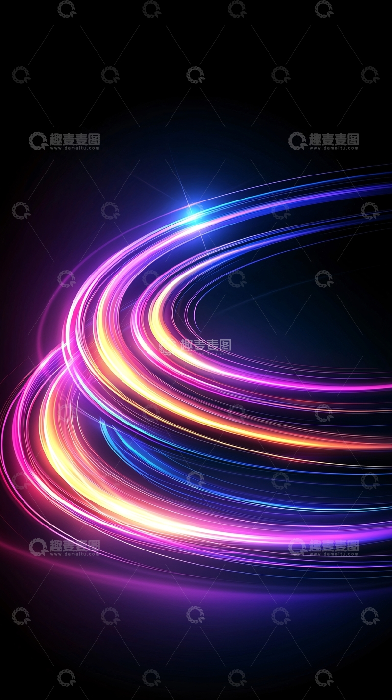 高清大图下载【趣麦麦图】动感光效动态壁纸