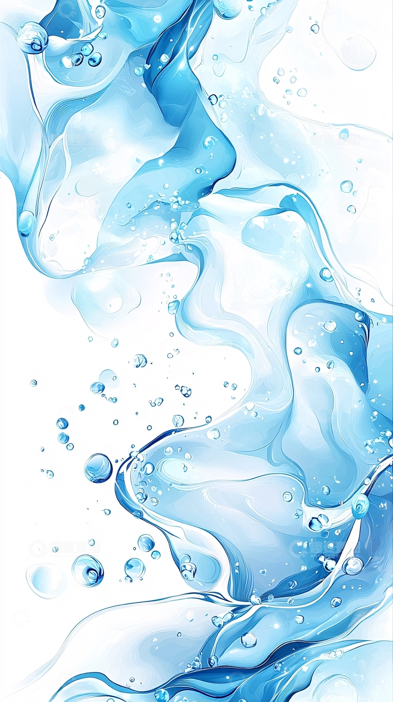 高清大图下载【趣麦麦图】流动的水波纹背景图