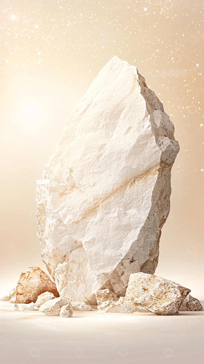 高清大图下载【趣麦麦图】白色岩石背景素材