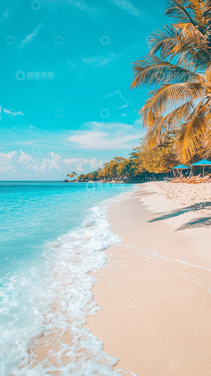 高清大图下载【趣麦麦图】热带海滩风景