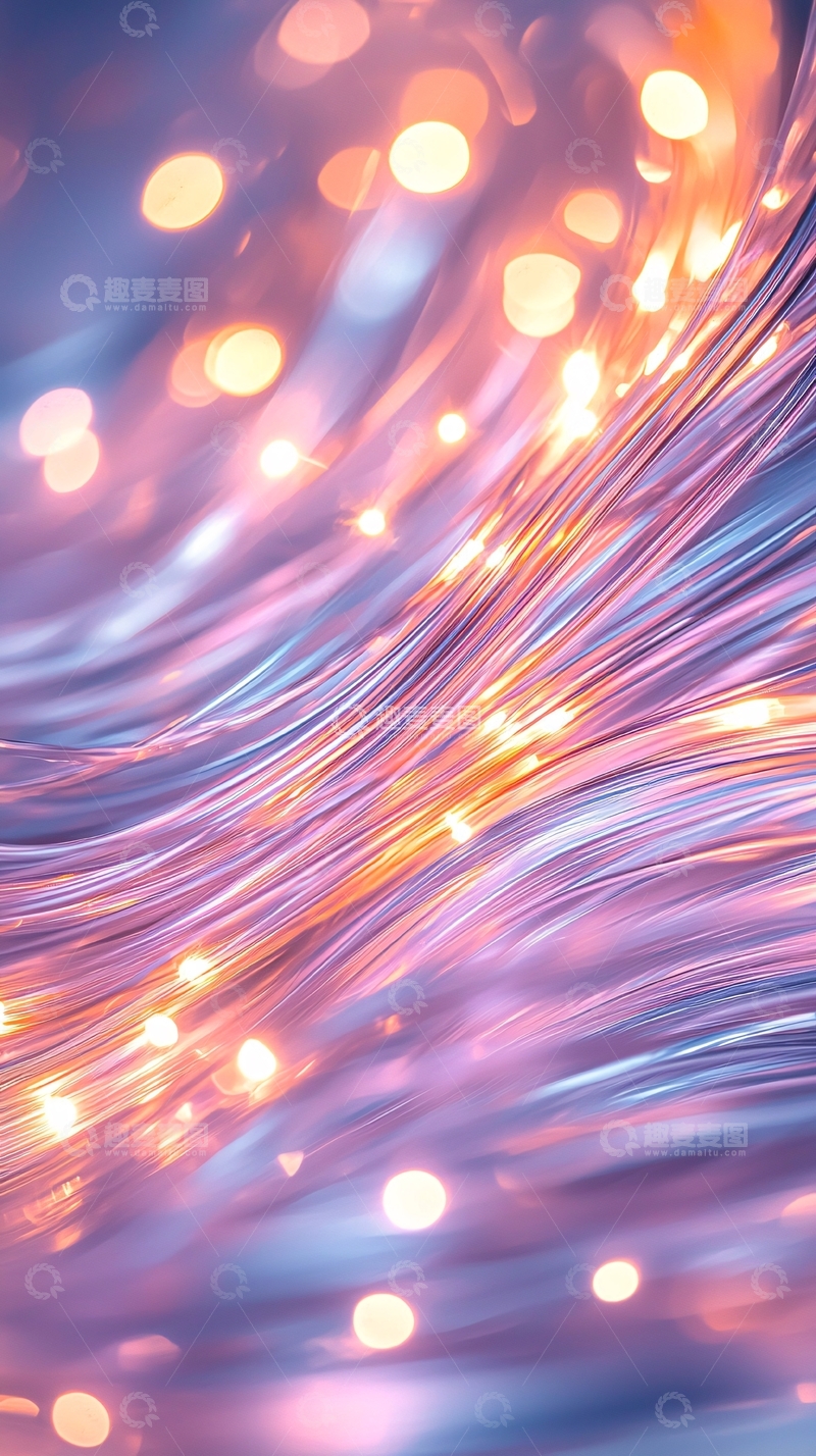 高清大图下载【趣麦麦图】光束流动抽象背景