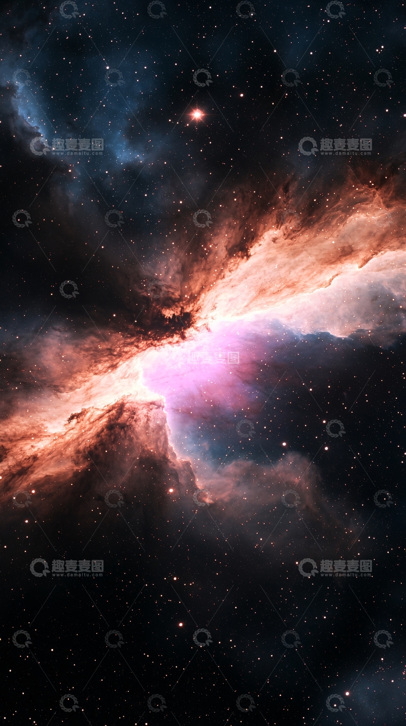 高清大图下载【趣麦麦图】星云与恒星的壮丽景象