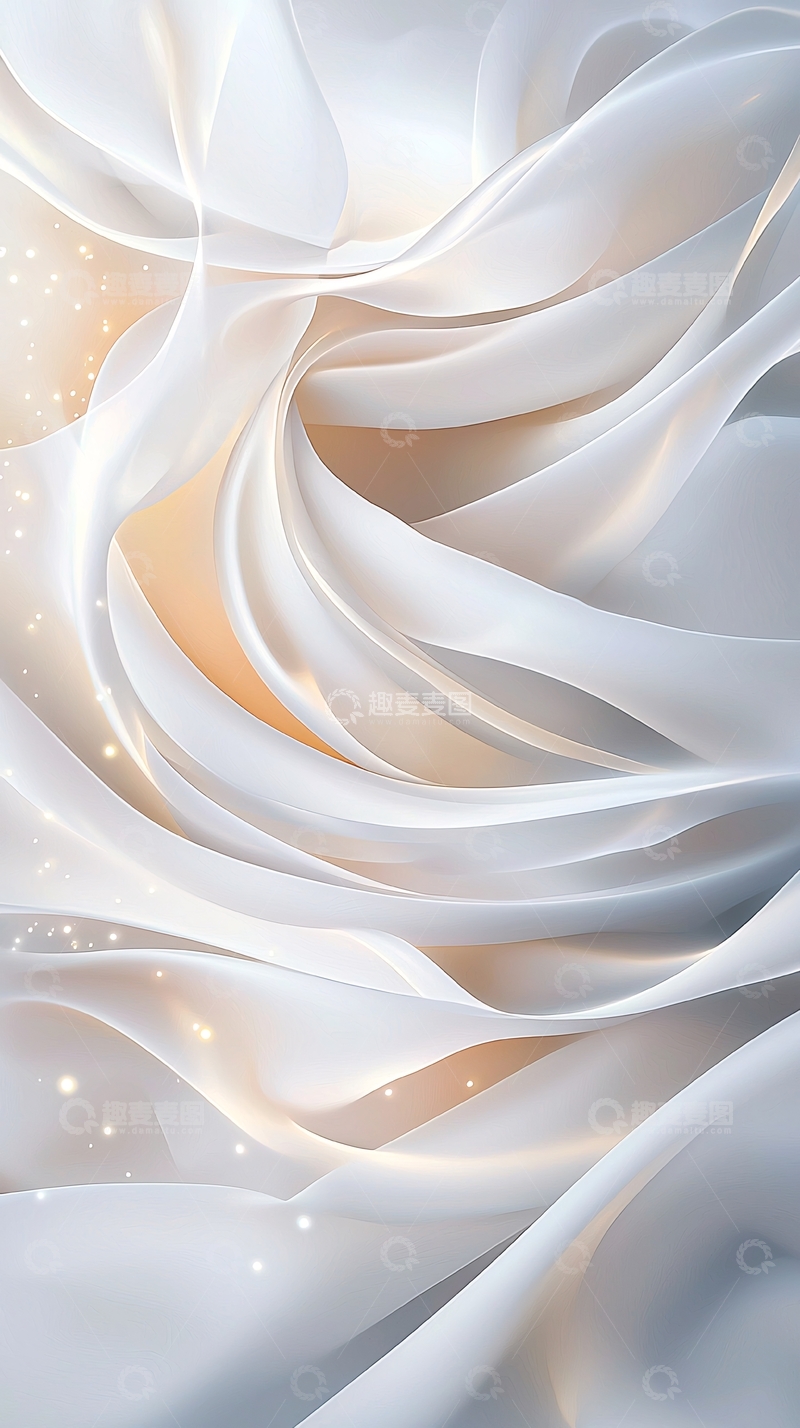 高清大图下载【趣麦麦图】柔和波纹背景素材
