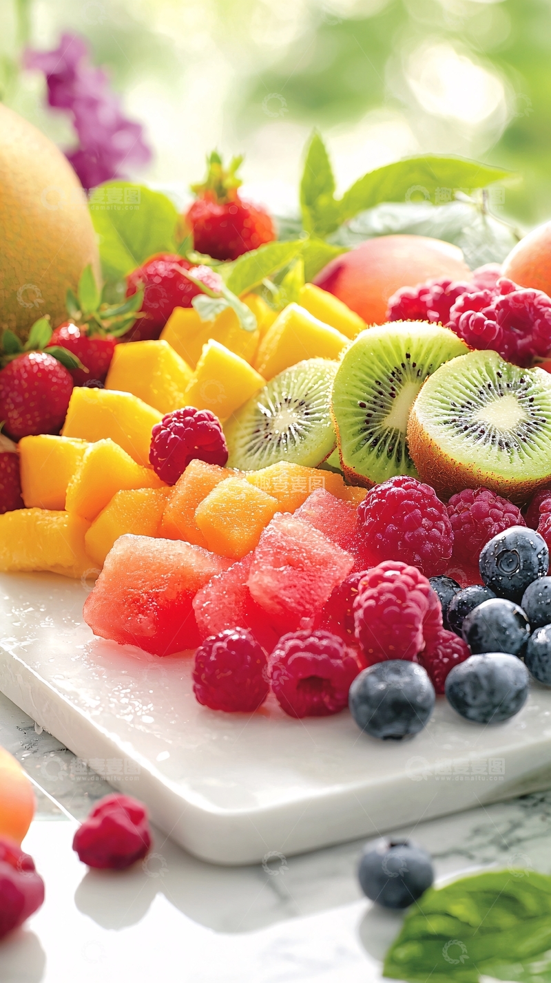 高清大图下载【趣麦麦图】新鲜水果拼盘