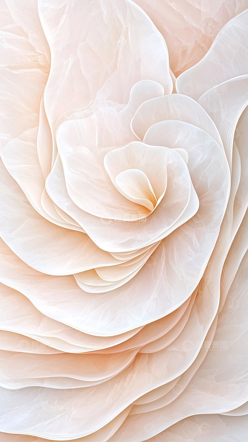 高清大图下载【趣麦麦图】柔美花瓣艺术背景图