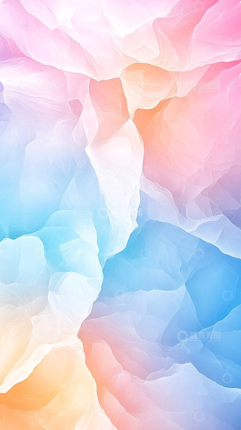 高清大图下载【趣麦麦图】抽象渐变色彩流动背景