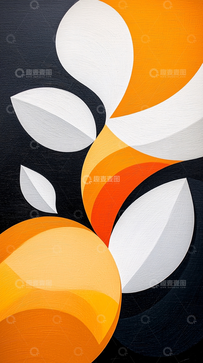 高清大图下载【趣麦麦图】抽象几何艺术背景图案