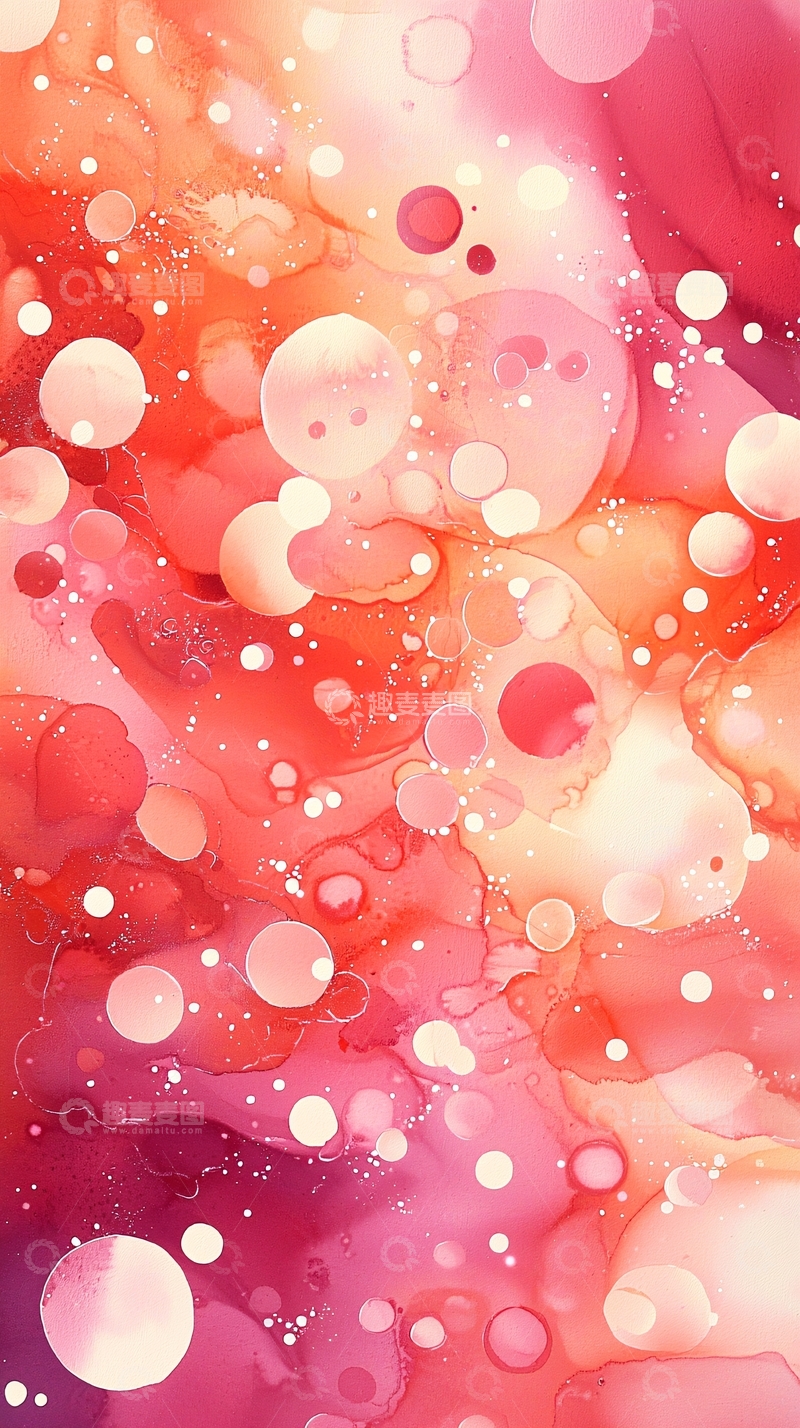 高清大图下载【趣麦麦图】抽象色彩流动艺术背景