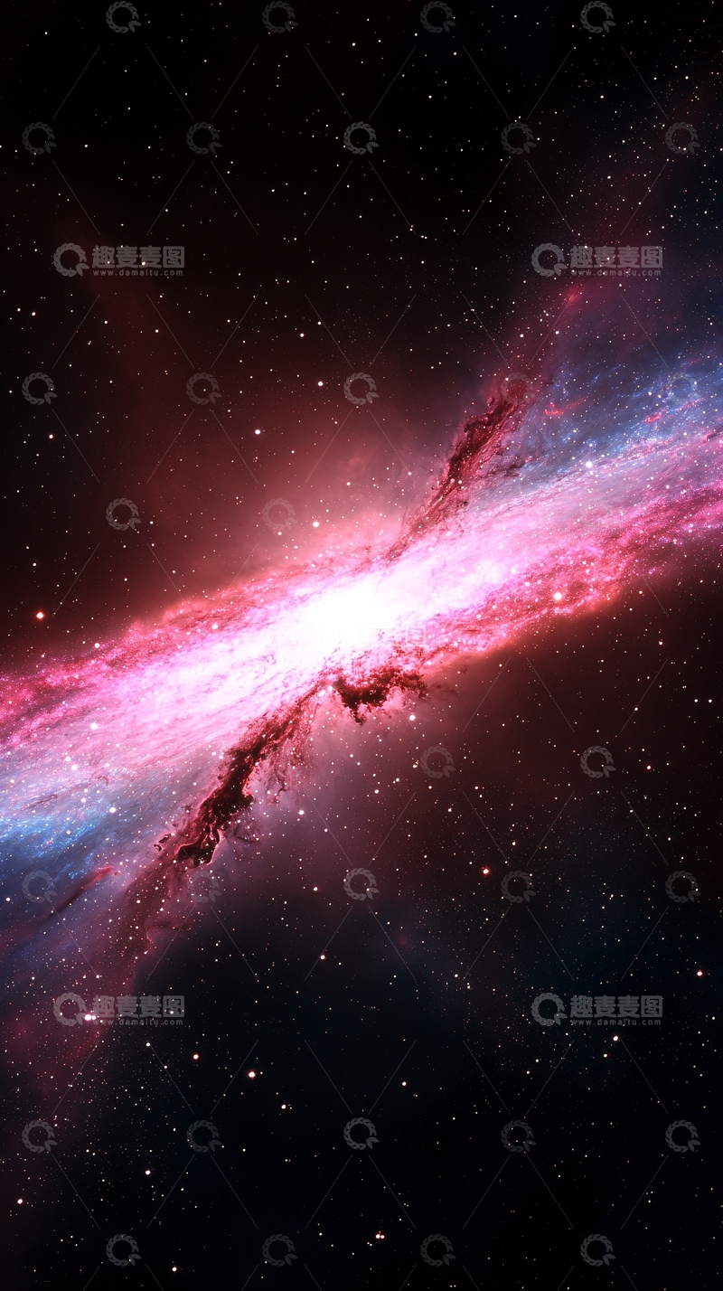 高清大图下载【趣麦麦图】星系宇宙星空背景图