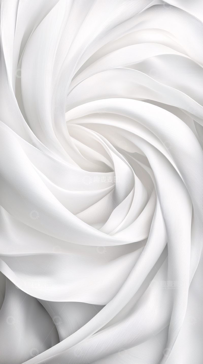 高清大图下载【趣麦麦图】白色丝滑面料纹理背景