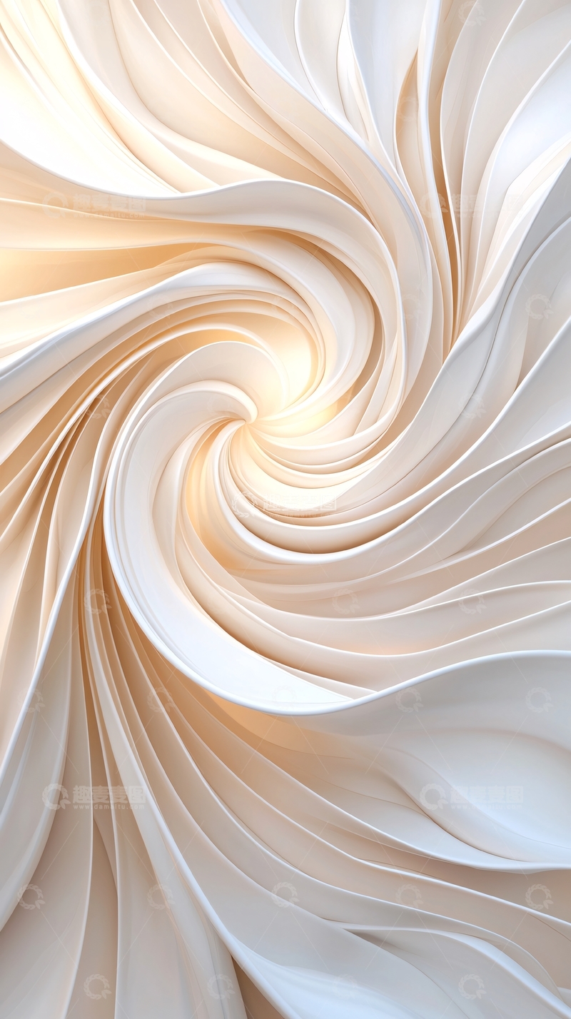 高清大图下载【趣麦麦图】螺旋奶油纹理背景