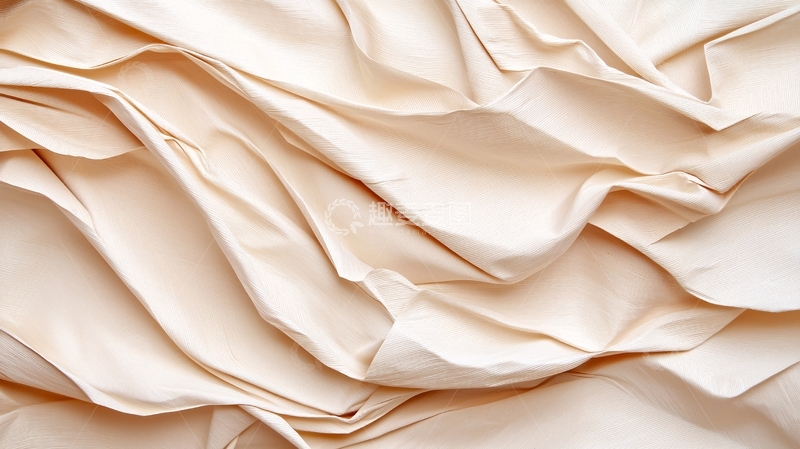 高清大图下载【趣麦麦图】褶皱面料纹理背景图