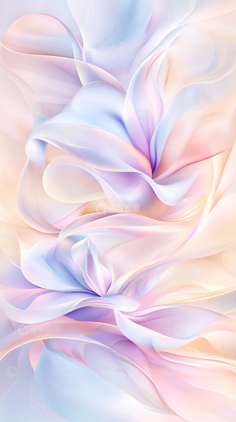 高清大图下载【趣麦麦图】梦幻渐变抽象艺术背景