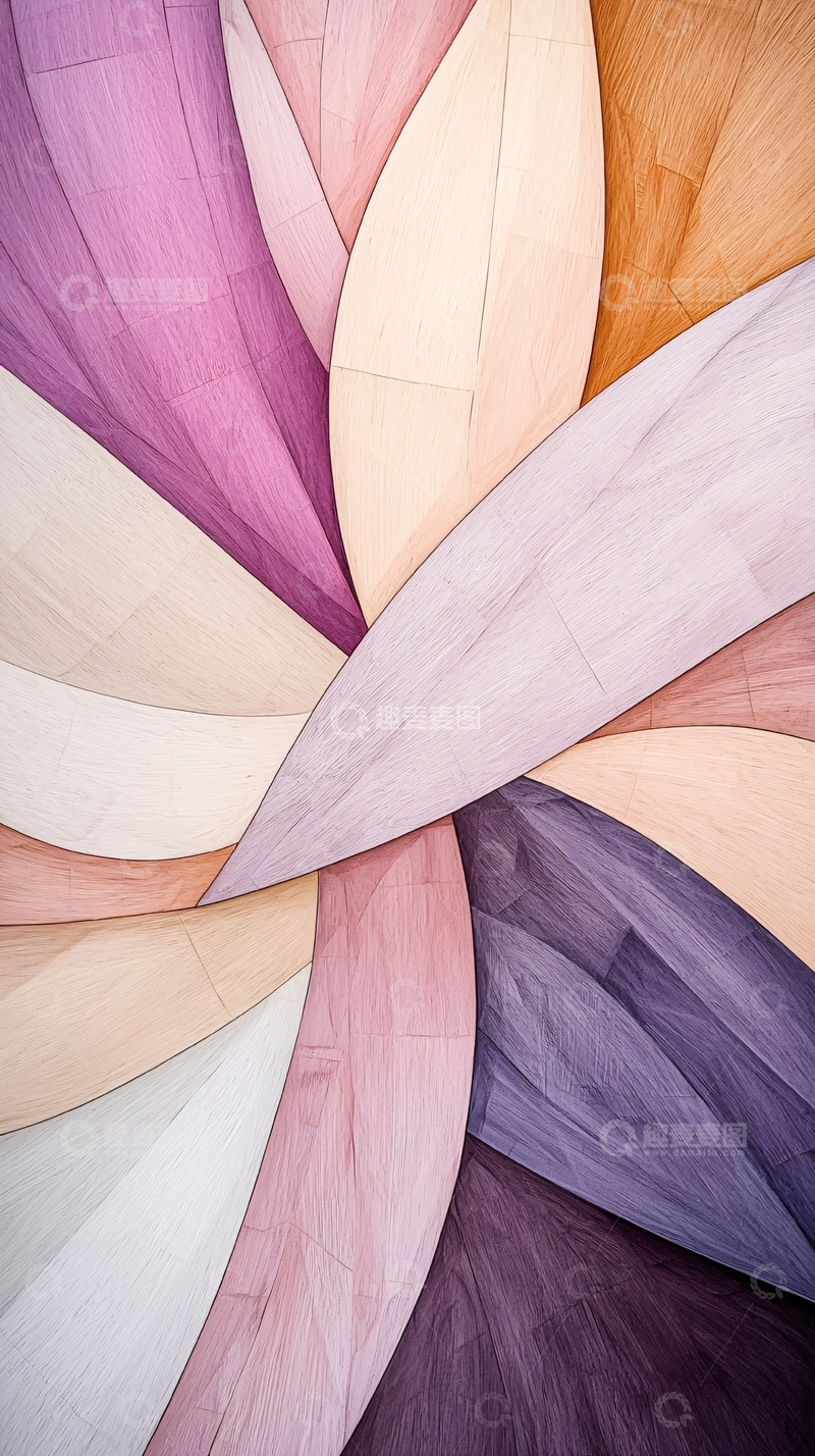 高清大图下载【趣麦麦图】色彩渐变木质纹理背景