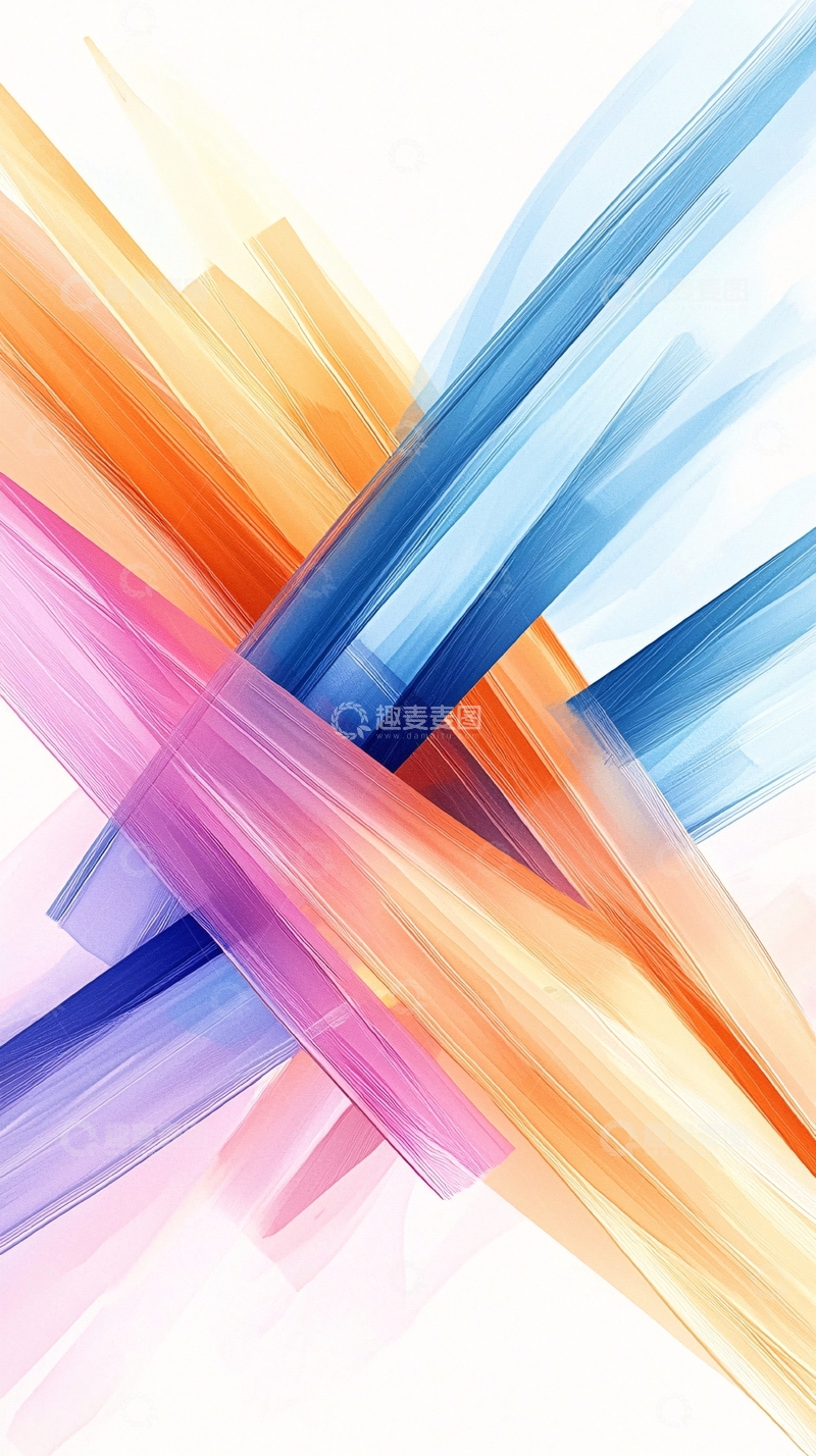高清大图下载【趣麦麦图】色彩交织抽象艺术背景