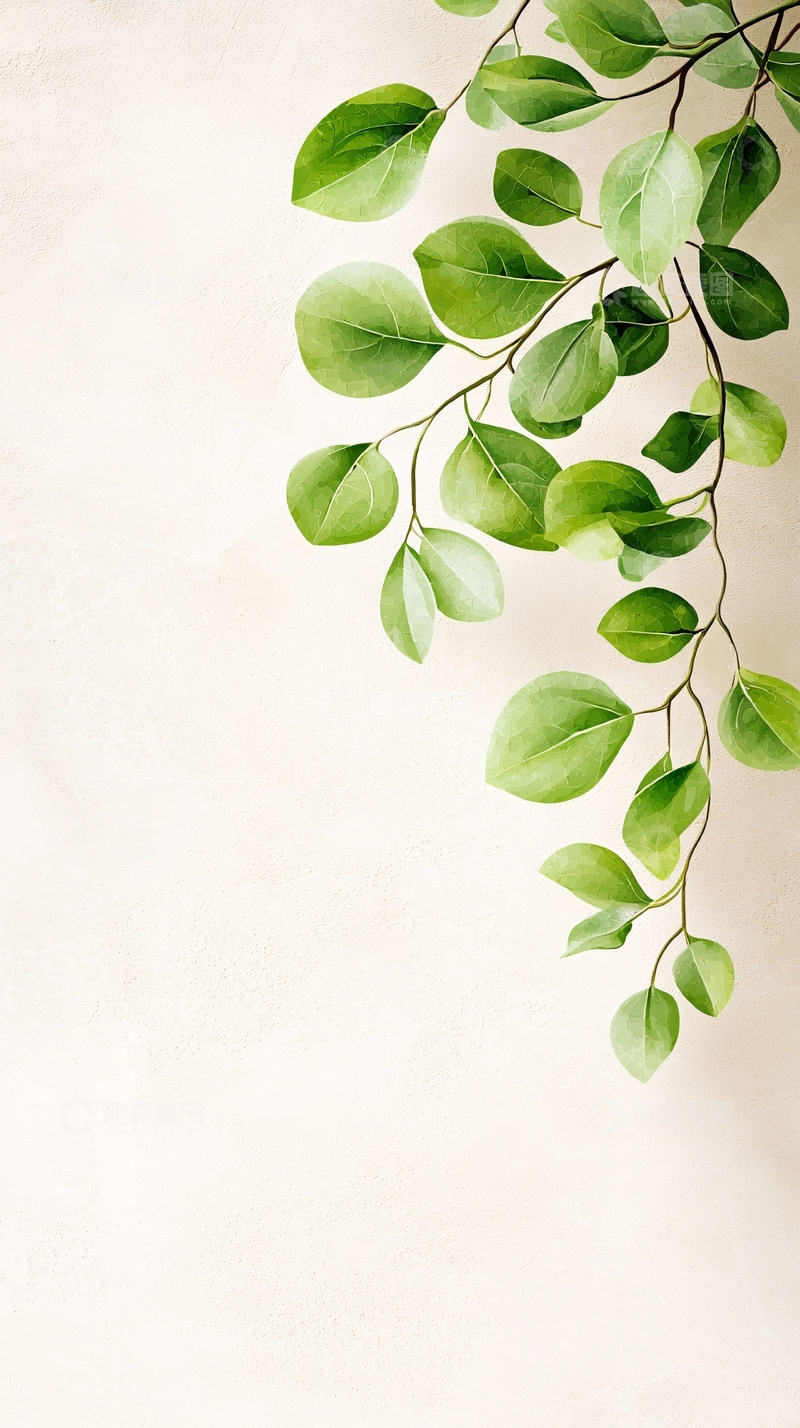 高清大图下载【趣麦麦图】绿色植物墙挂装饰素材