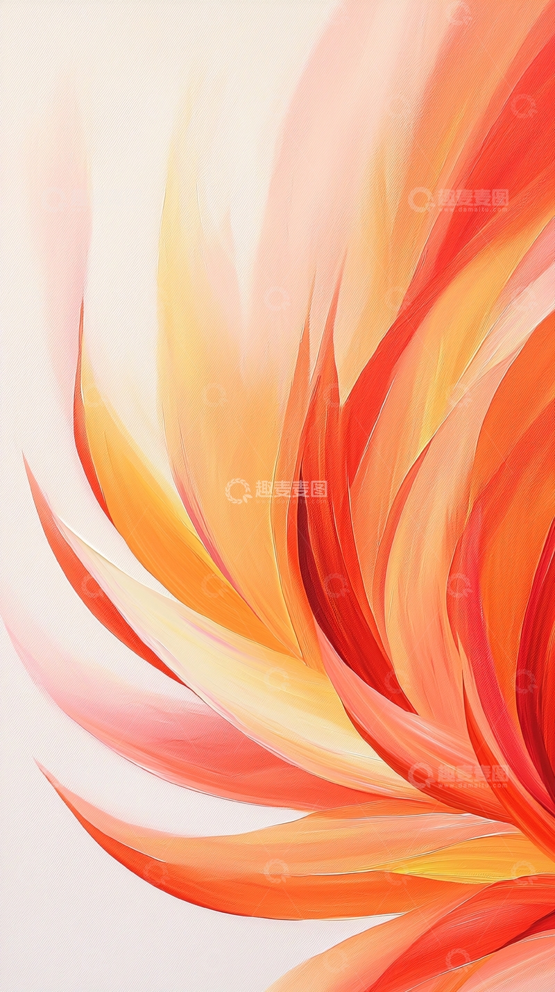 高清大图下载【趣麦麦图】抽象火焰艺术背景图
