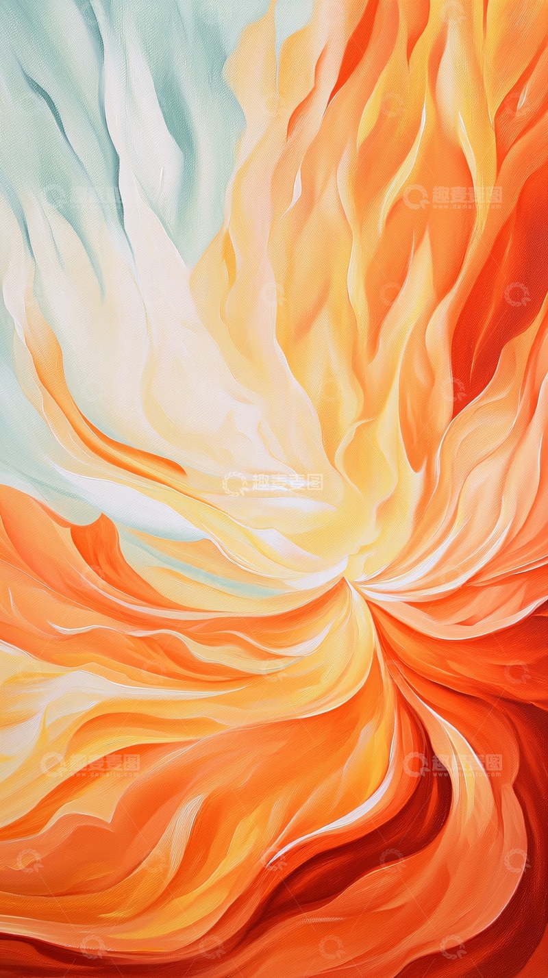 高清大图下载【趣麦麦图】抽象色彩流动艺术背景