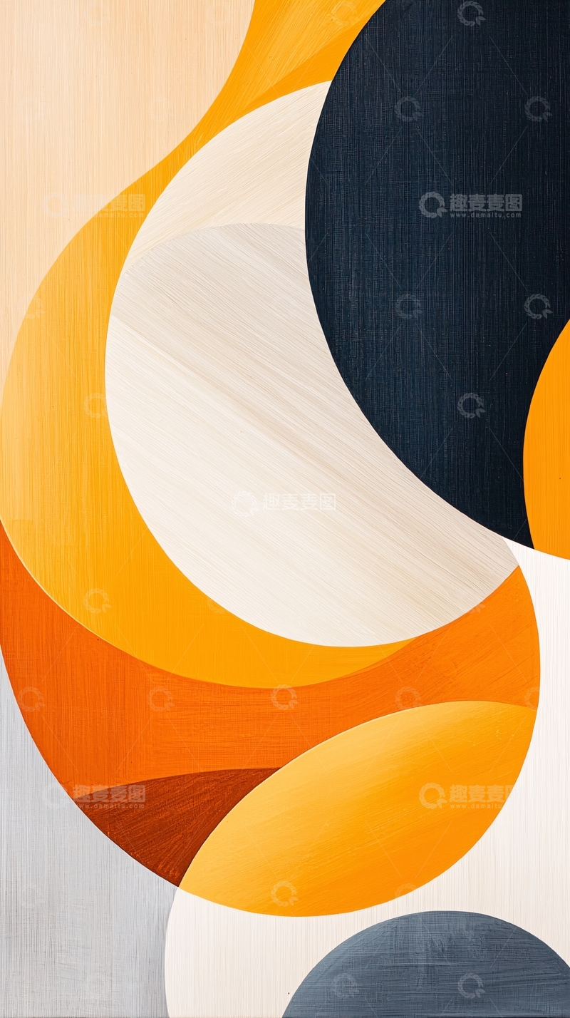 高清大图下载【趣麦麦图】抽象几何艺术背景图