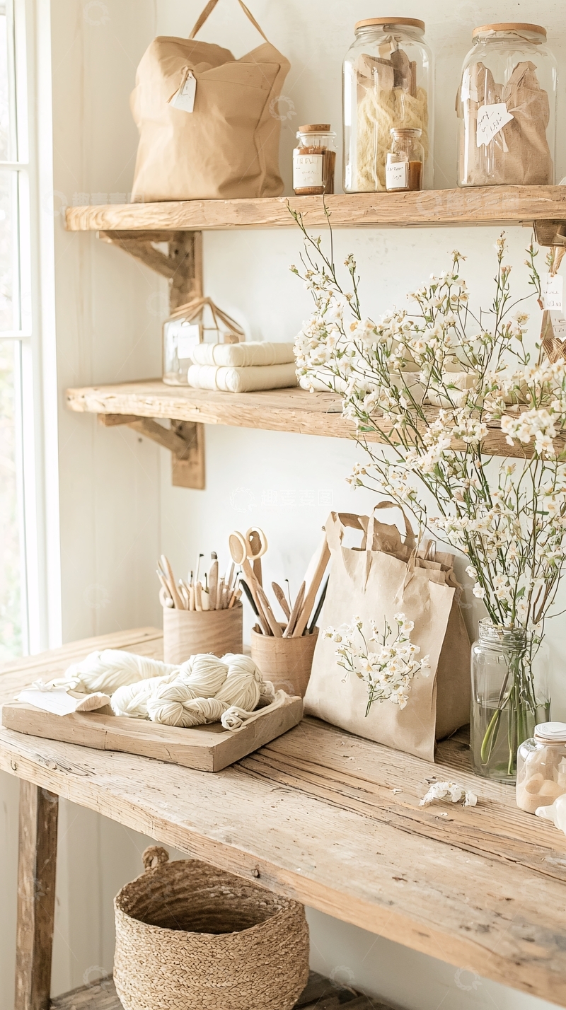 高清大图下载【趣麦麦图】自然风家居装饰摆设