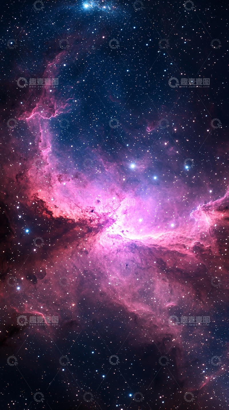 高清大图下载【趣麦麦图】星云与星空美丽景象