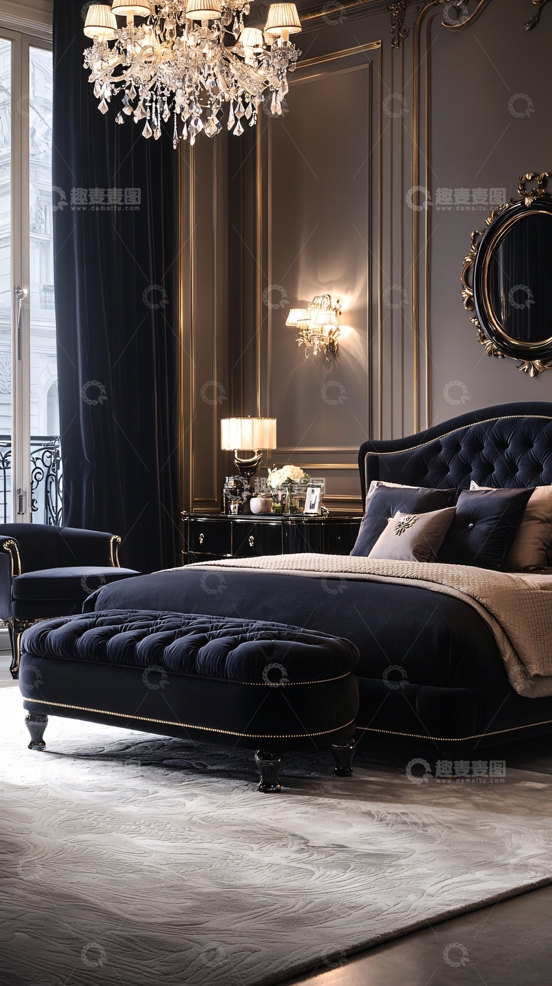 高清大图下载【趣麦麦图】奢华卧室设计灵感