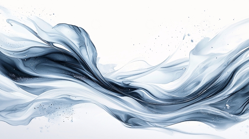 高清大图下载【趣麦麦图】流动的水波抽象艺术背景