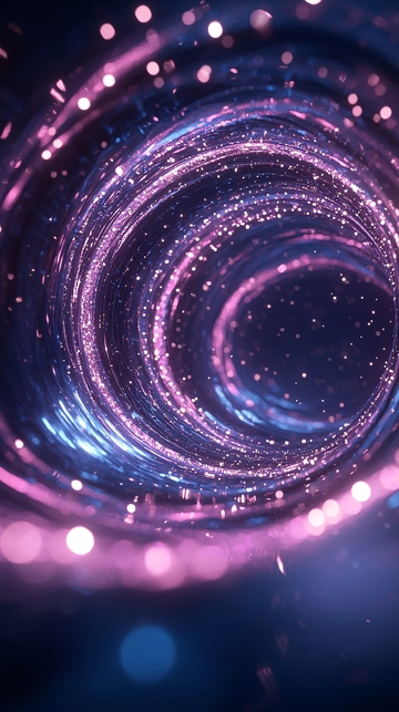 紫色漩涡光效背景图