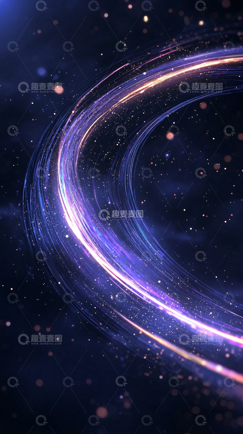 高清大图下载【趣麦麦图】宇宙光晕动态壁纸