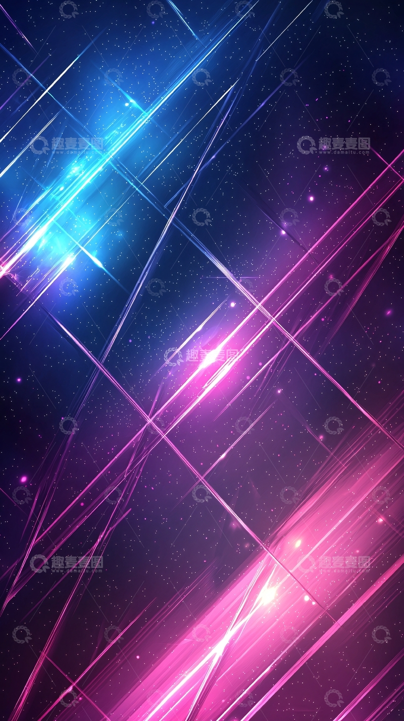 高清大图下载【趣麦麦图】星空光效动态壁纸