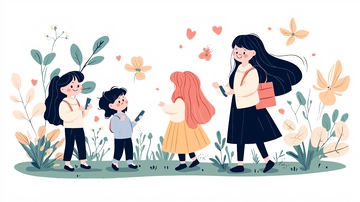 春天里的孩子们