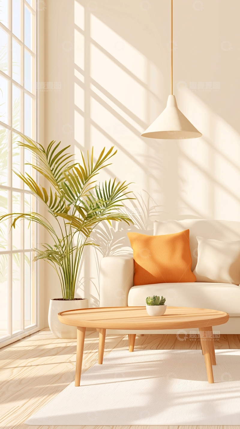 高清大图下载【趣麦麦图】现代简约客厅装饰设计