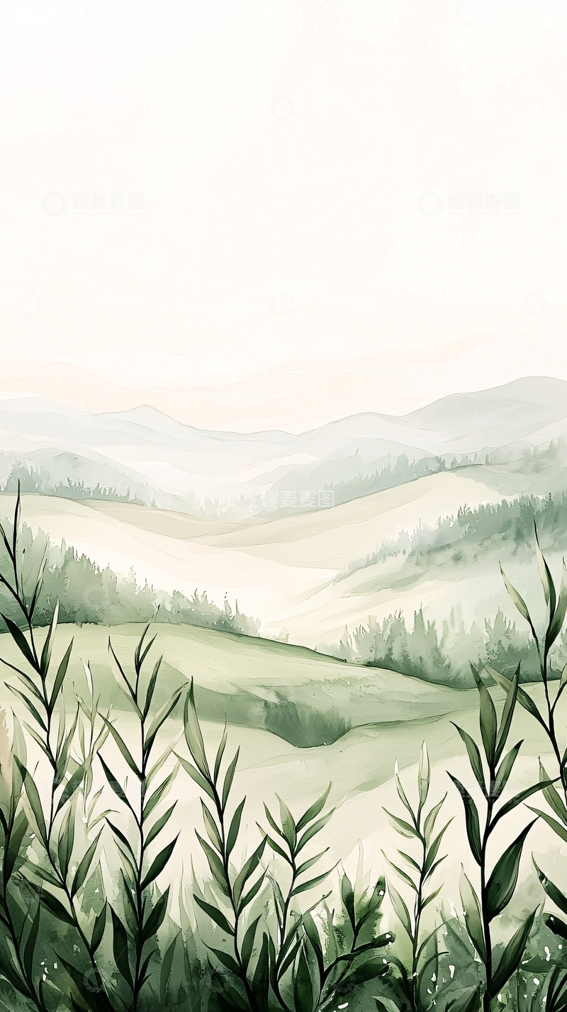 高清大图下载【趣麦麦图】清新山水自然风景画